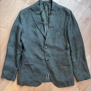 Massimo Dutti Linen Blazer